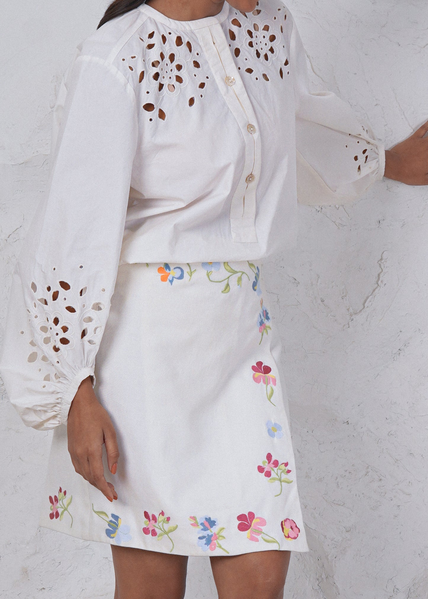 Lola Cutwork Shirt
