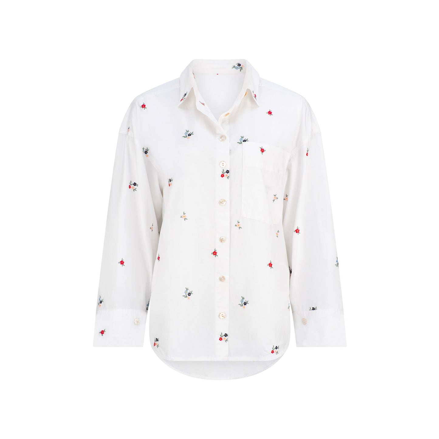 Ditsy Embroidered Shirt