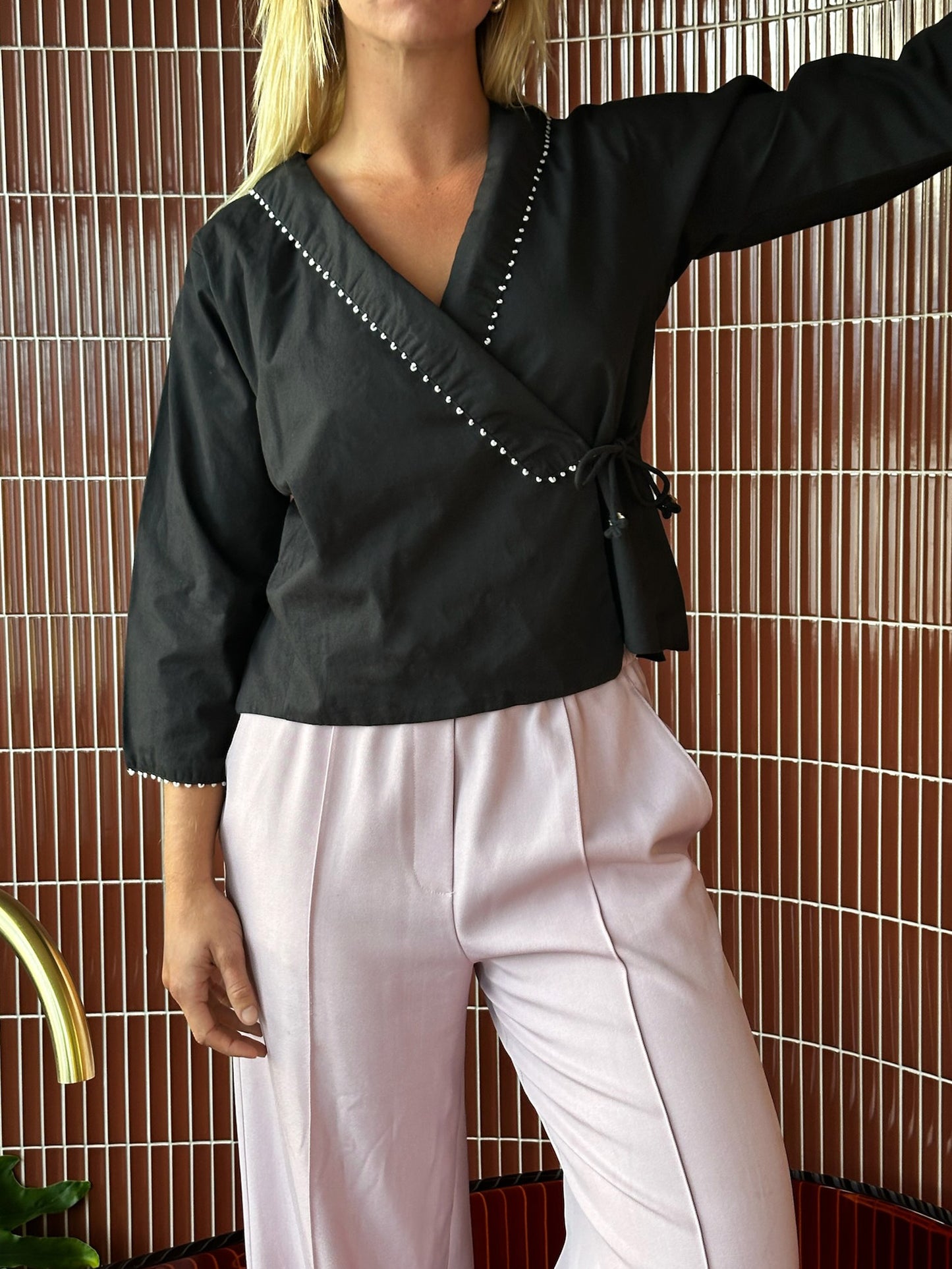 Wrap Top - Black
