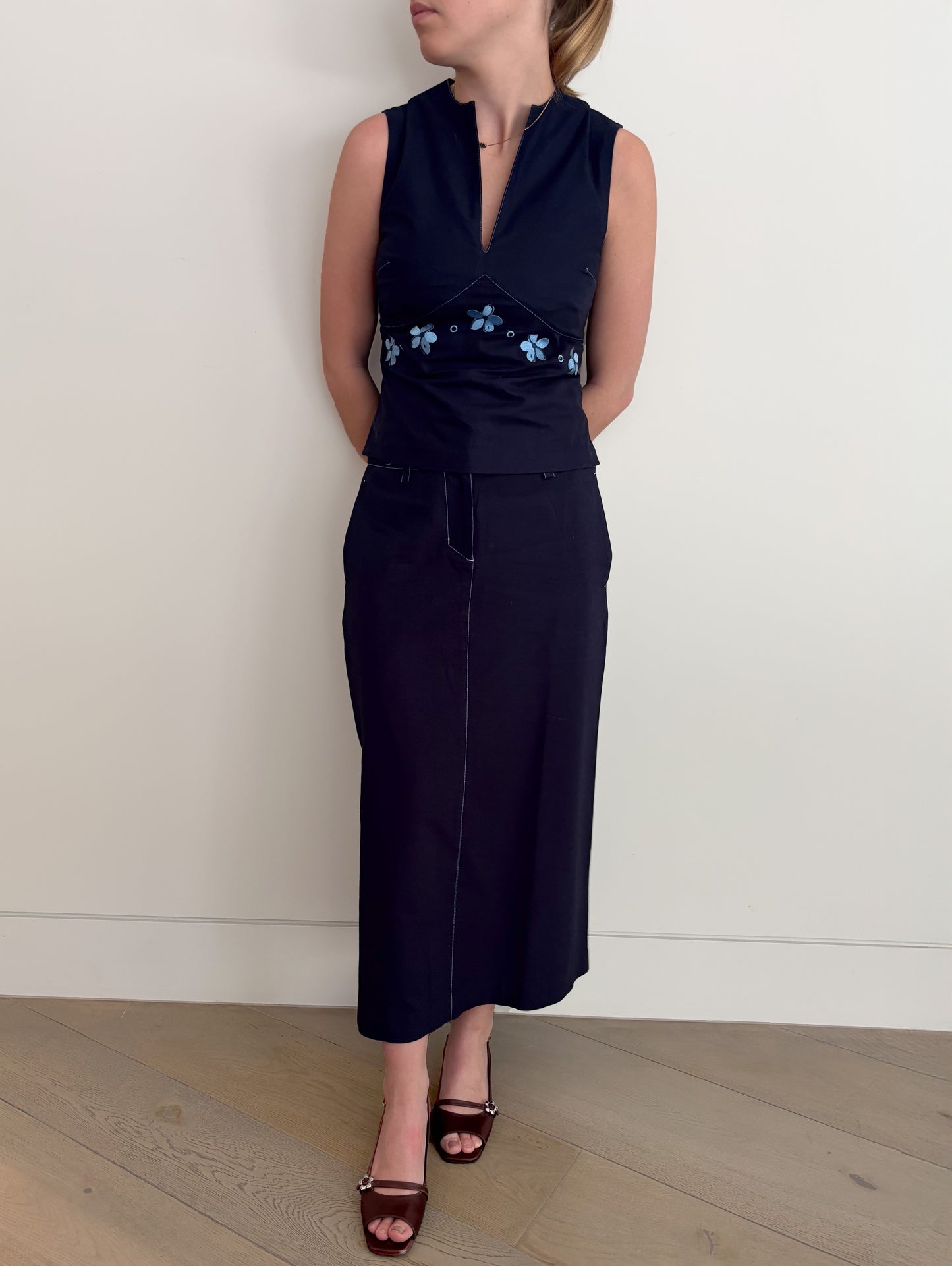 Selene Suiting Top