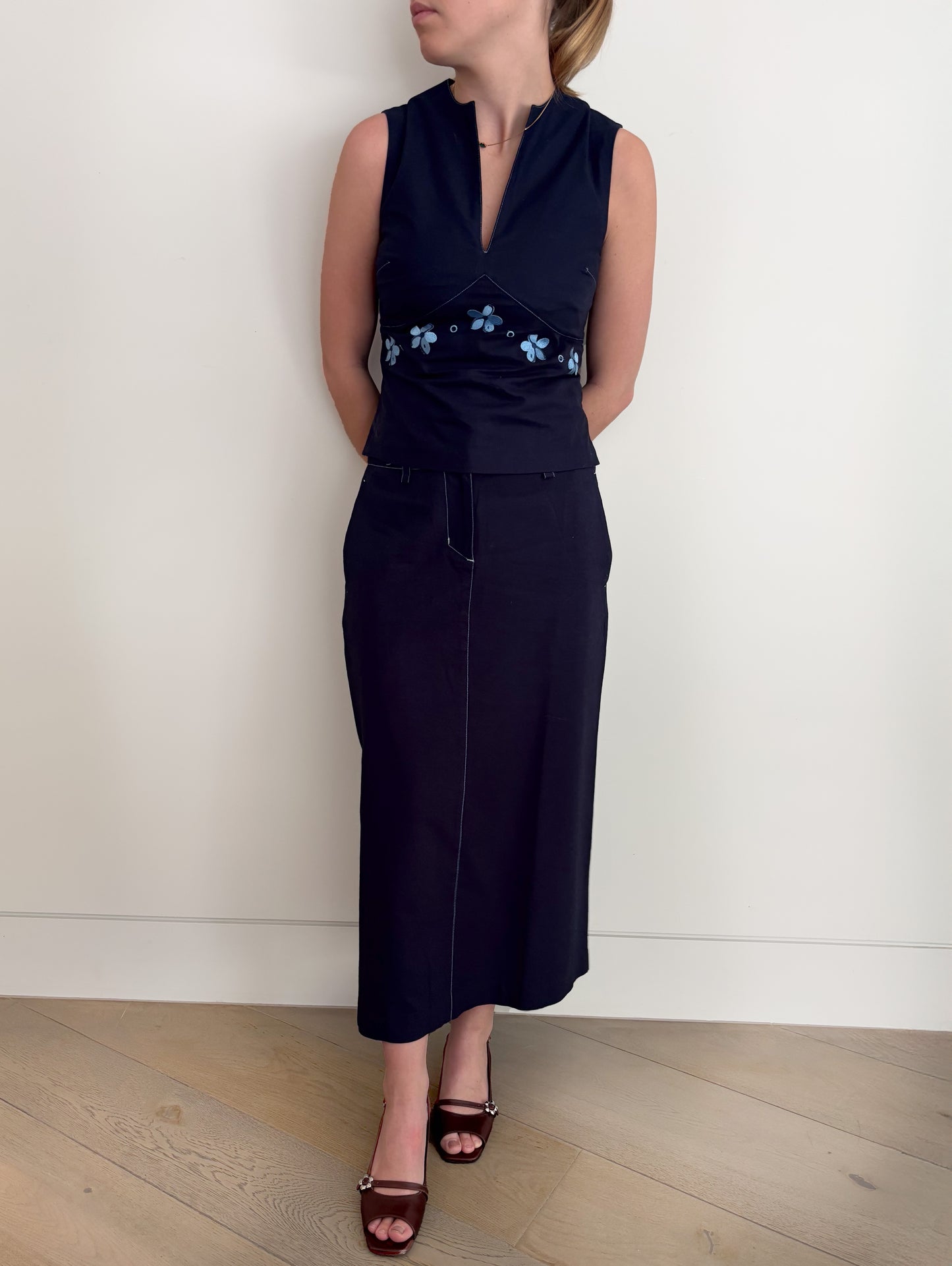 Selene Suiting Skirt