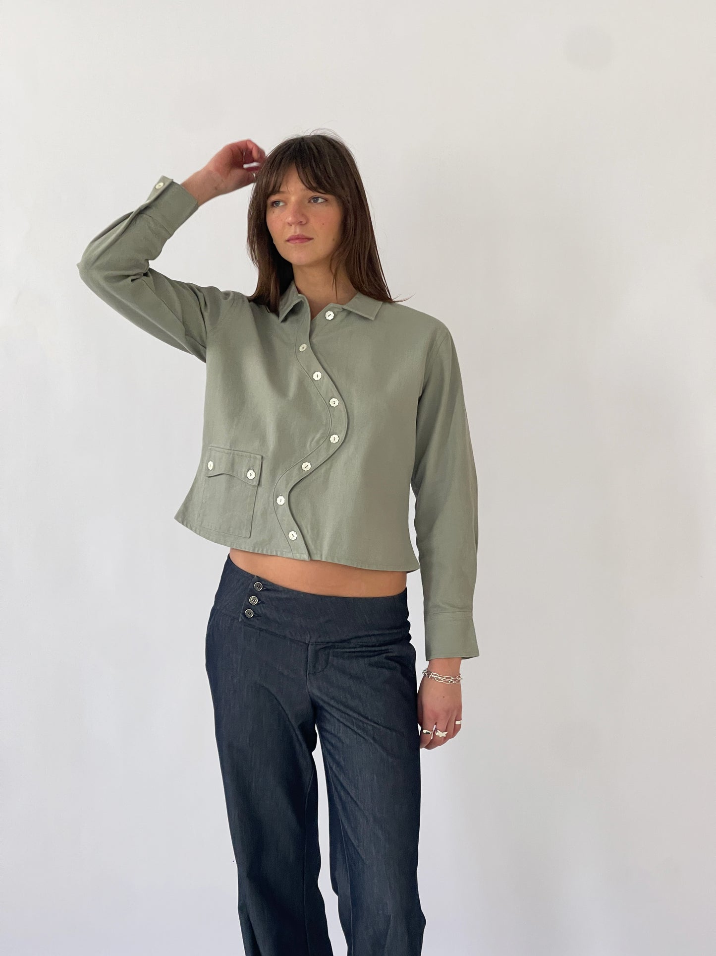 Elle Wave Jacket - Sage