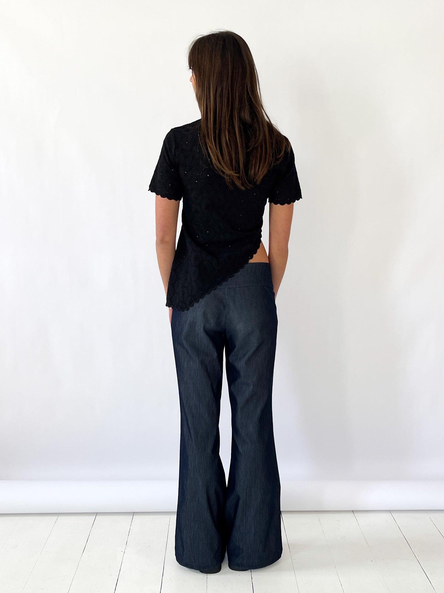 Daisy Asymmetric Top - Noir