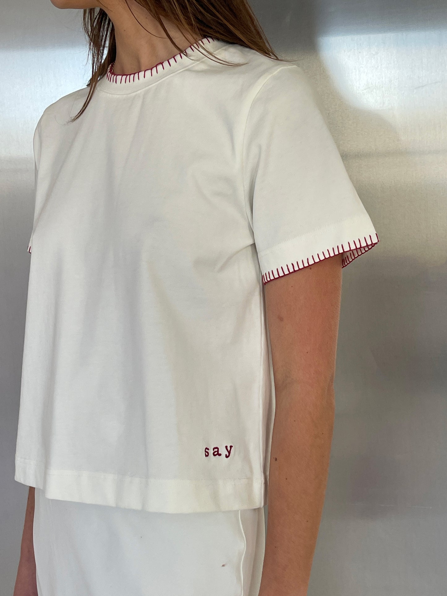 Signature Tee - Ivory