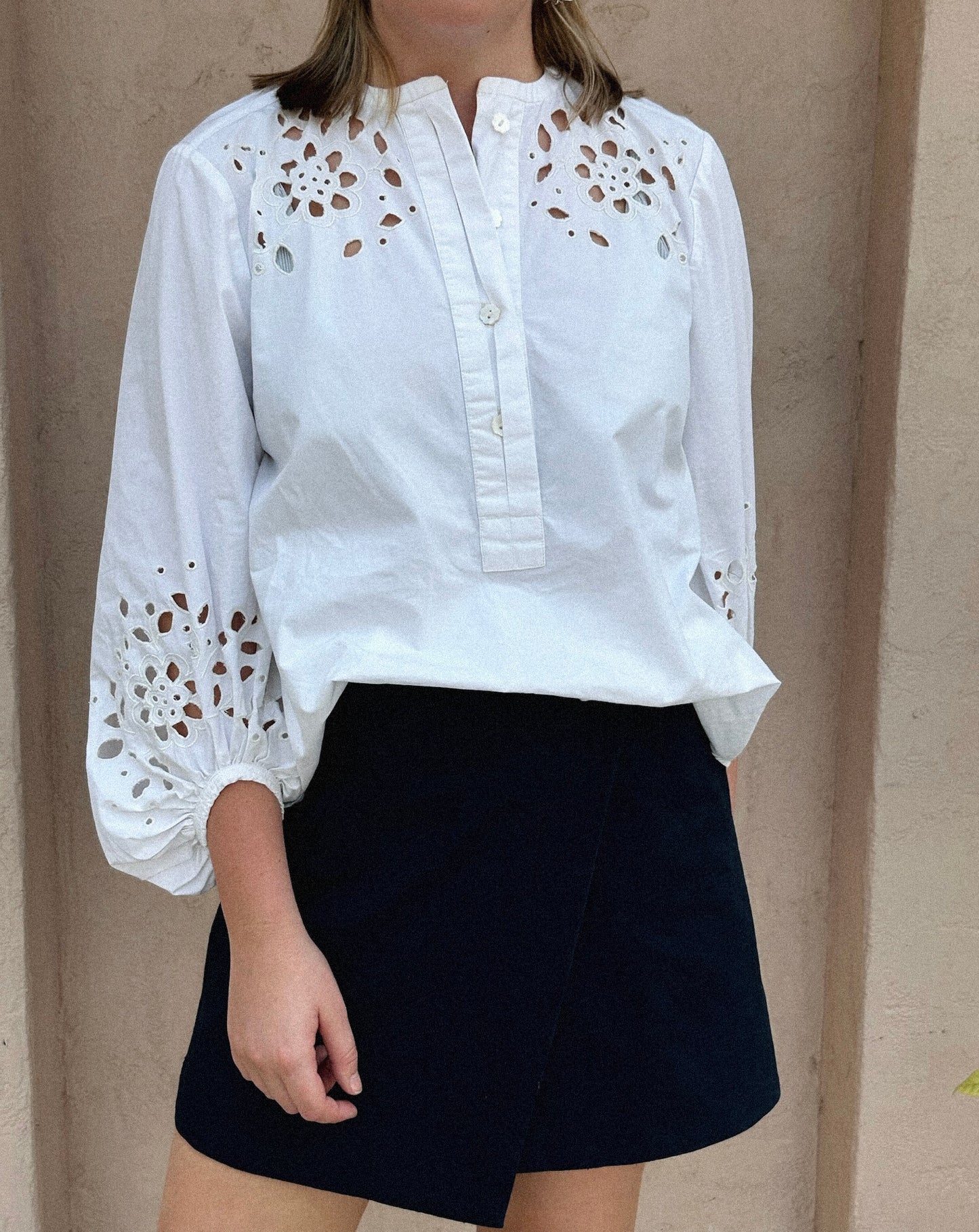 Lola Cutwork Shirt