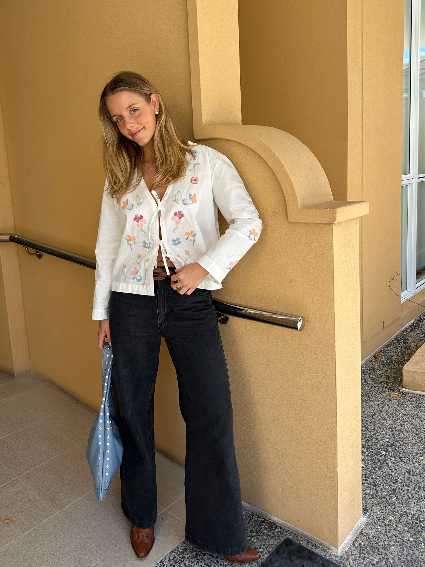 Chloe Cross Stitch Blouse