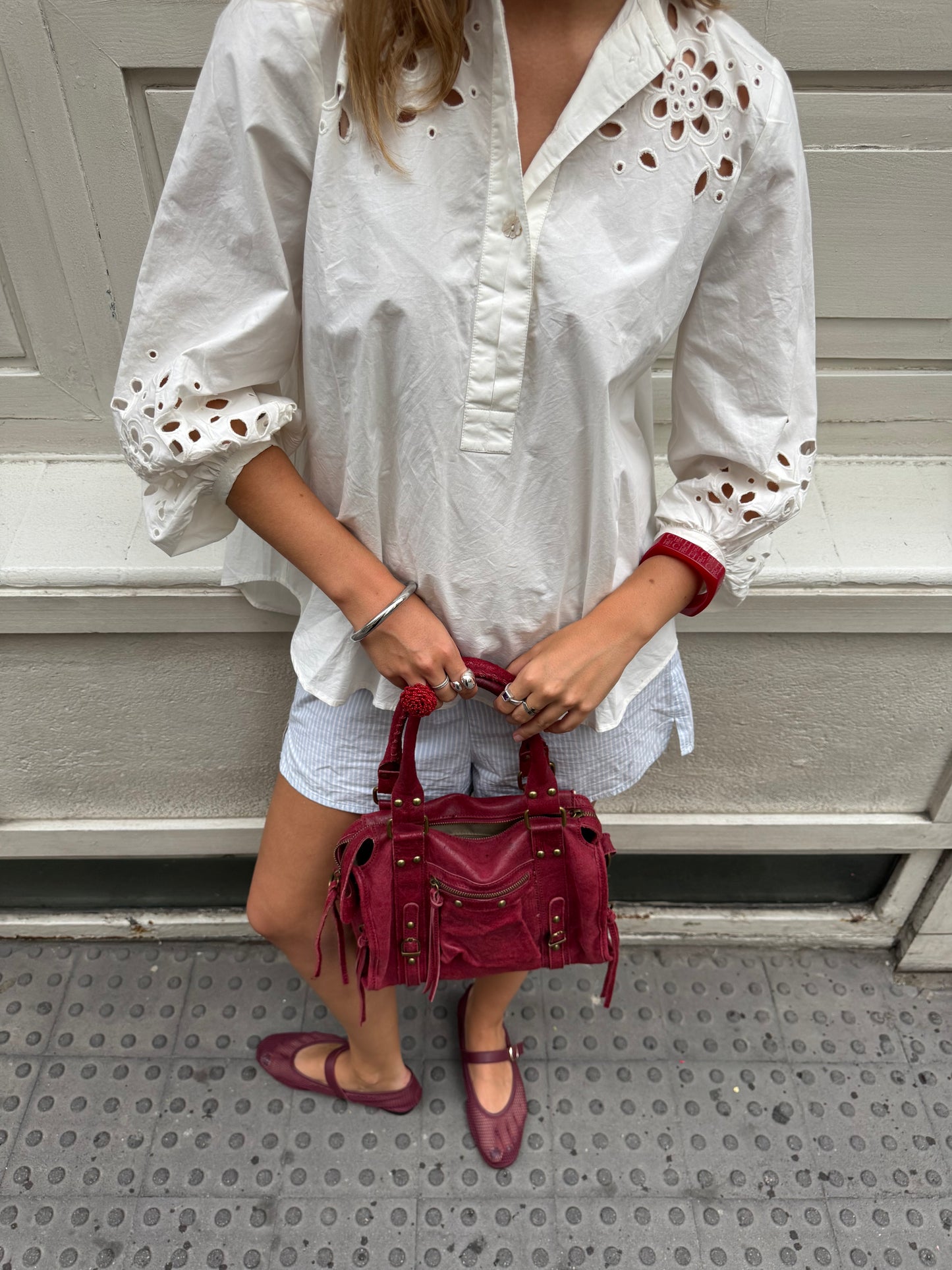 Lola Cutwork Shirt