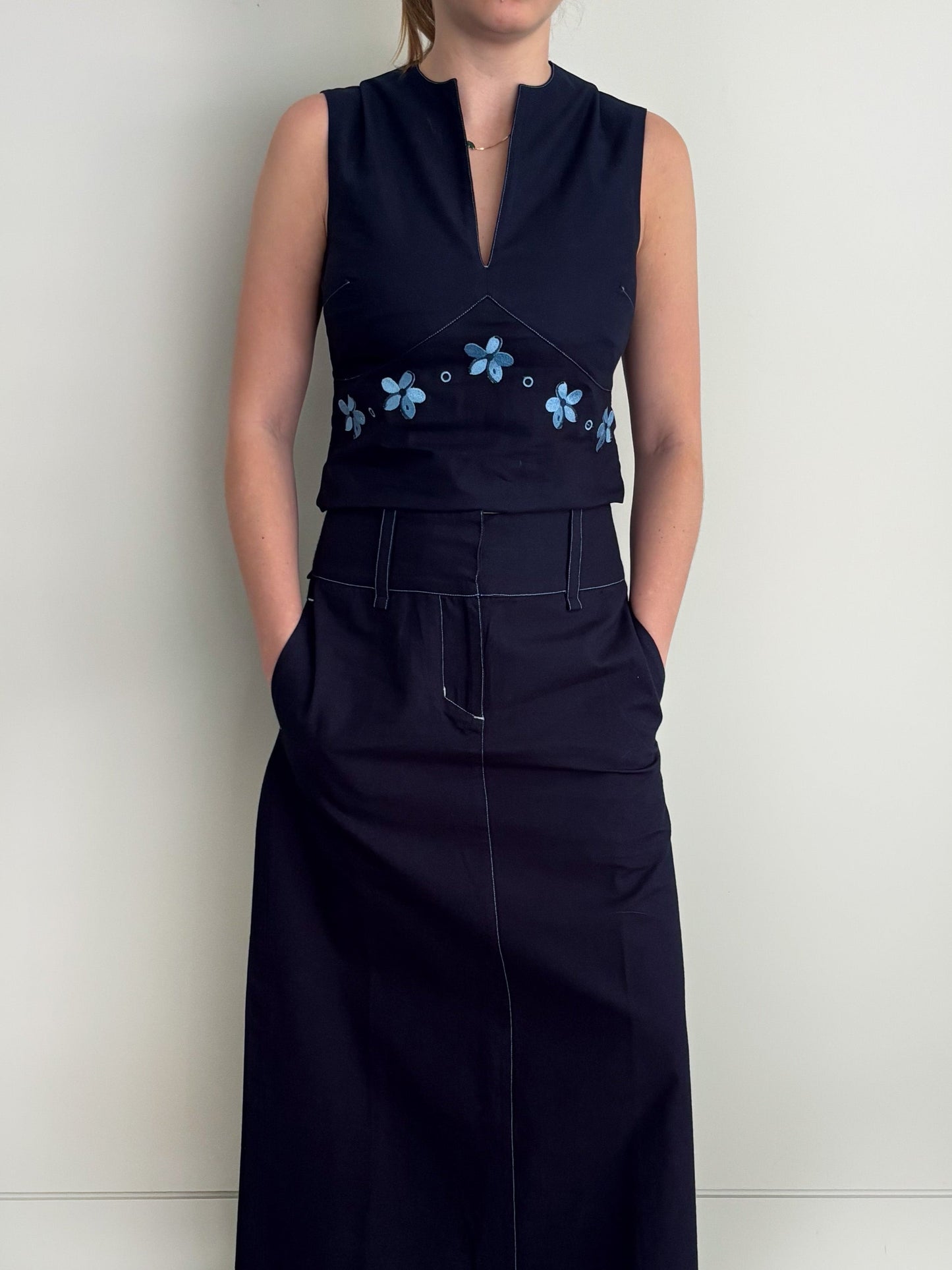 Selene Suiting Top