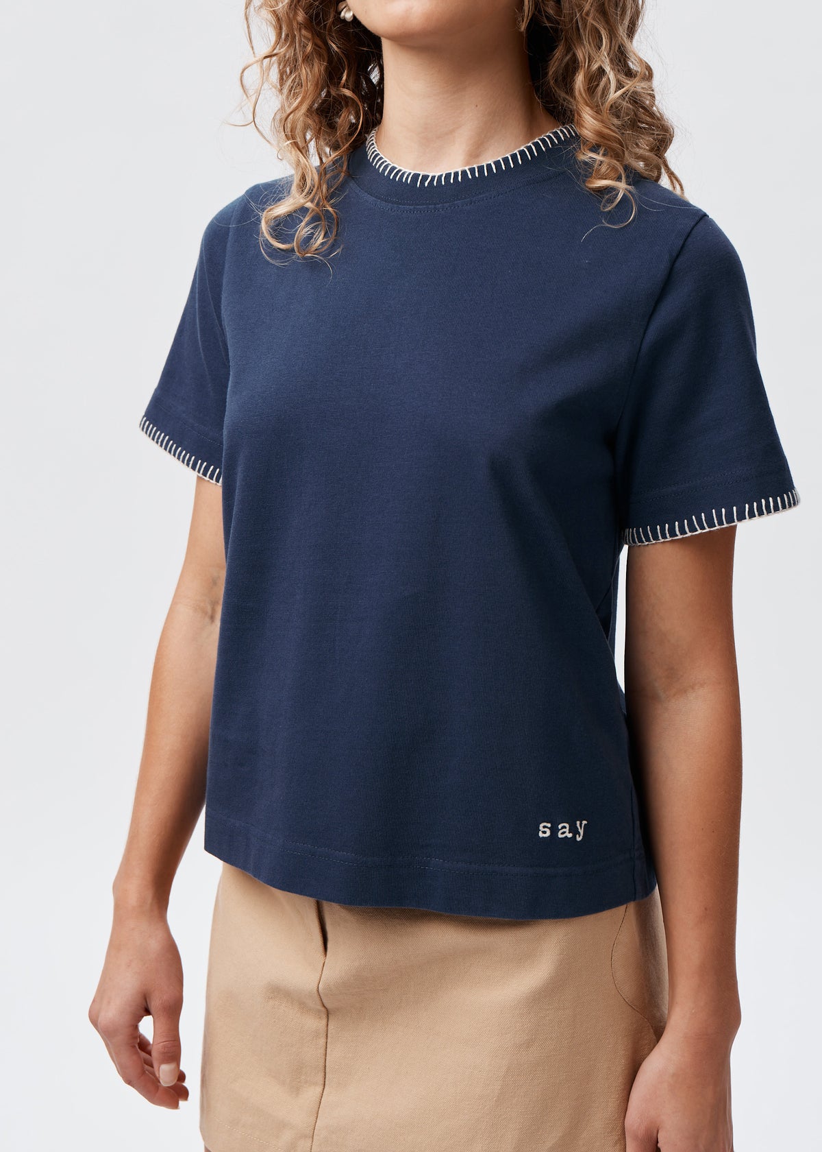 Signature Tee - Navy