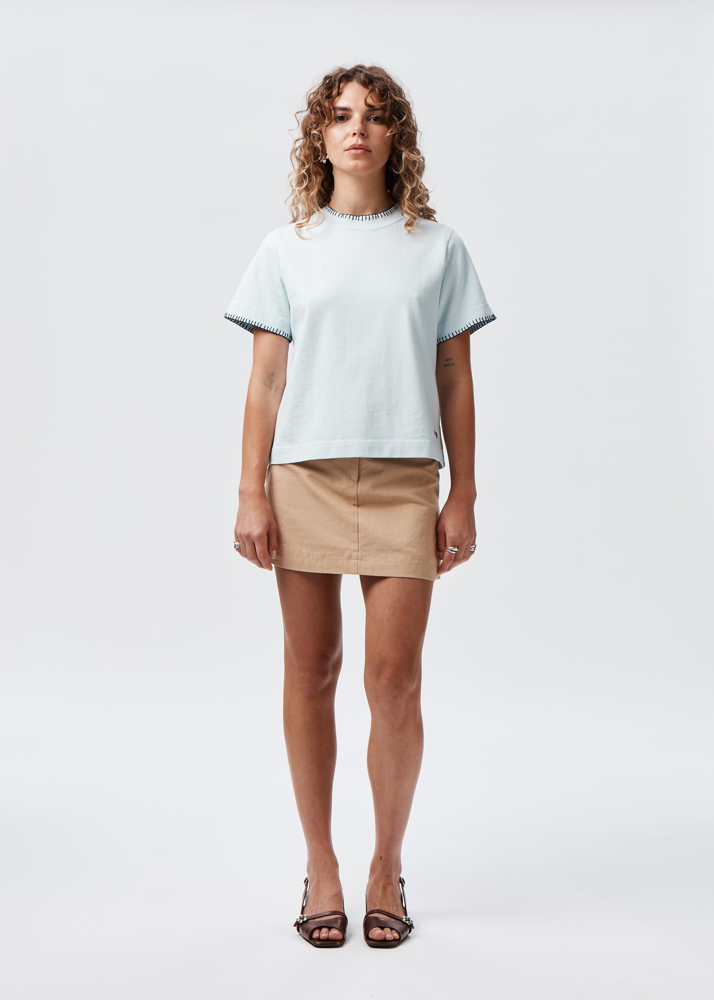 Signature Tee - Powder Blue