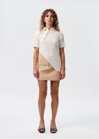 Daisy Asymmetric Top - Ivory