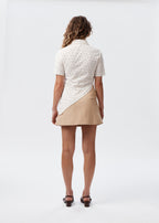 Daisy Asymmetric Top - Ivory