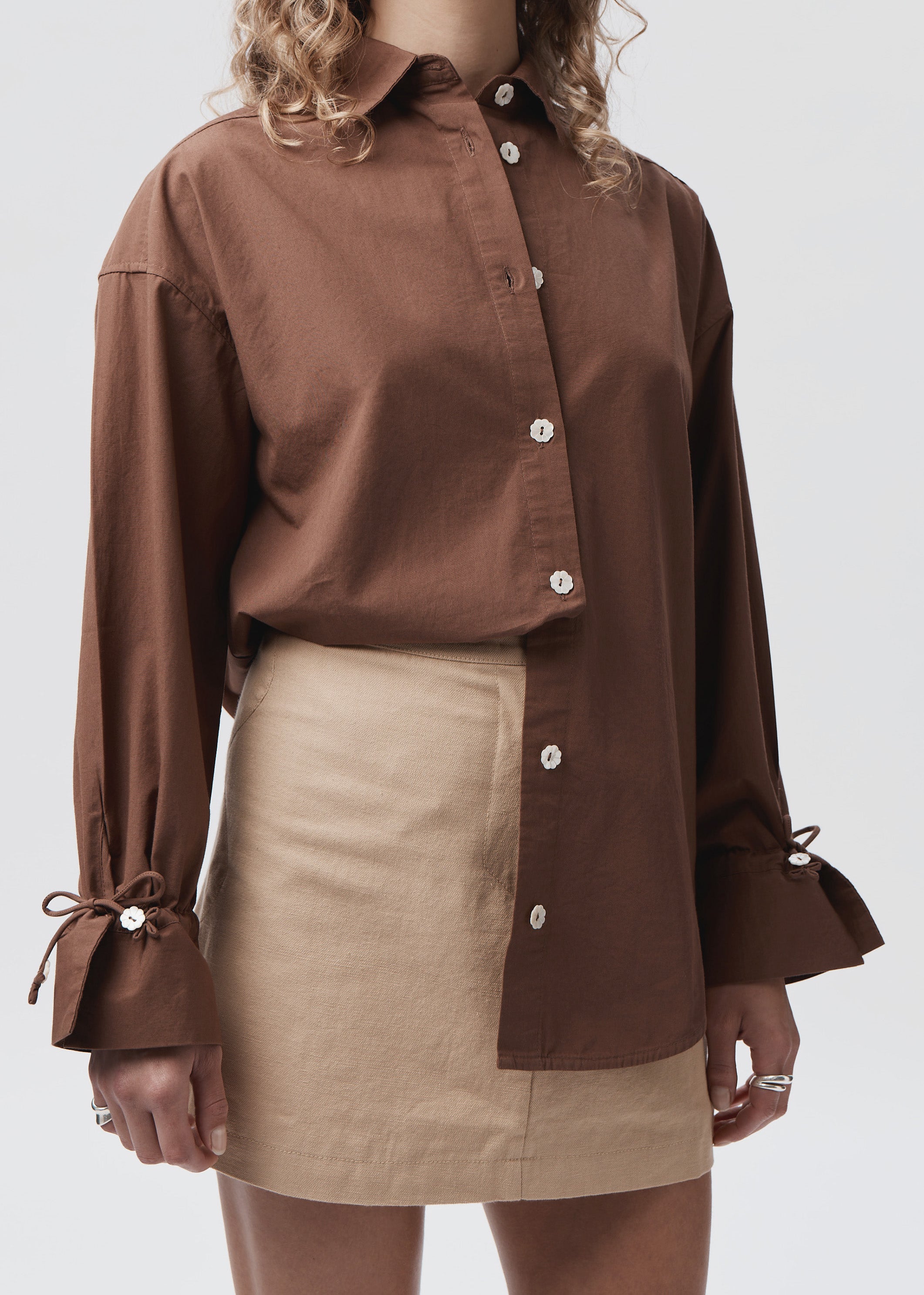 Peggy Shirt - Chocolate