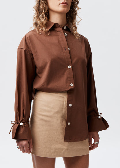 Peggy Shirt - Chocolate