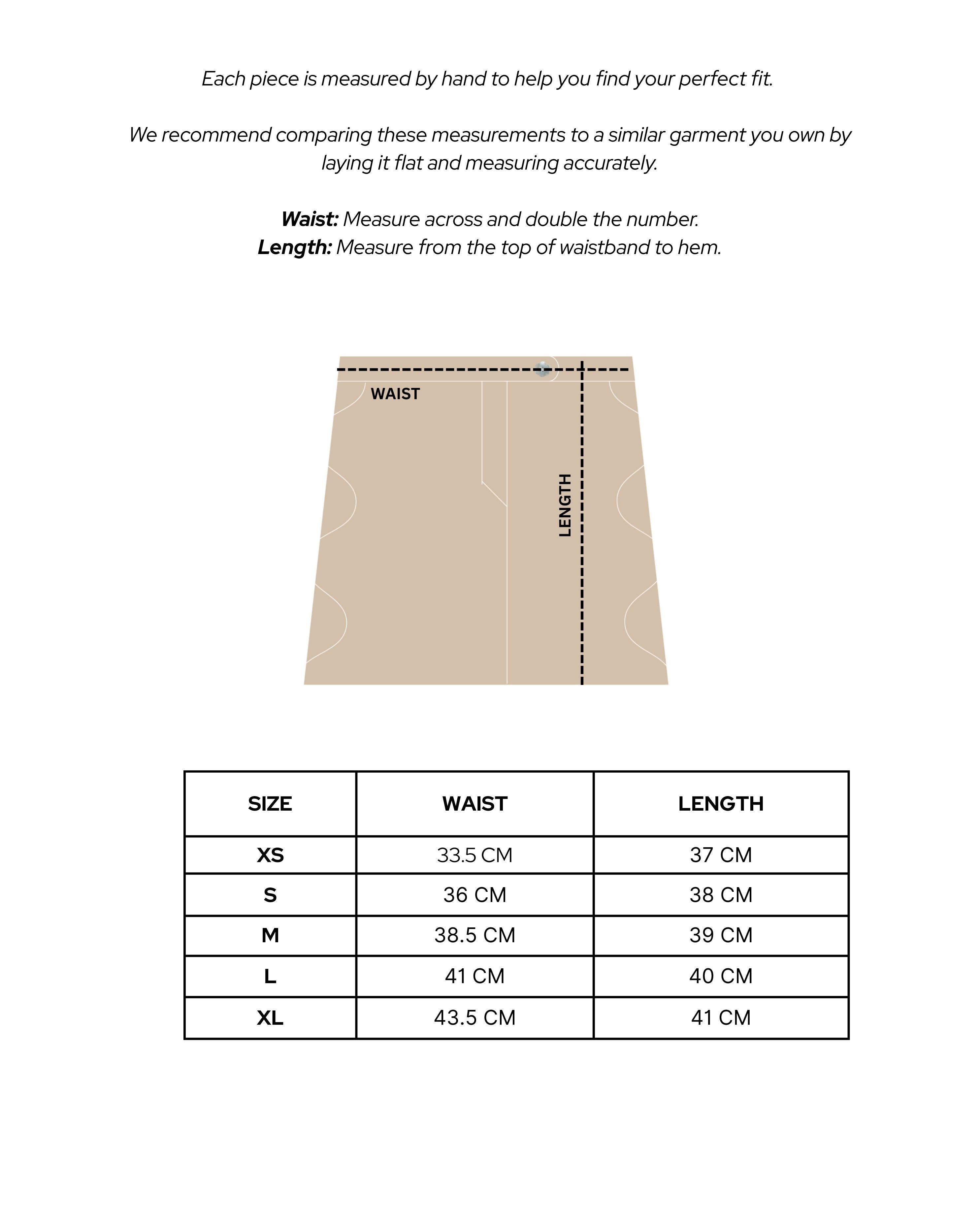 Wave Mini Skirt - Latte