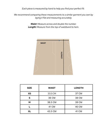 Wave Mini Skirt - Latte