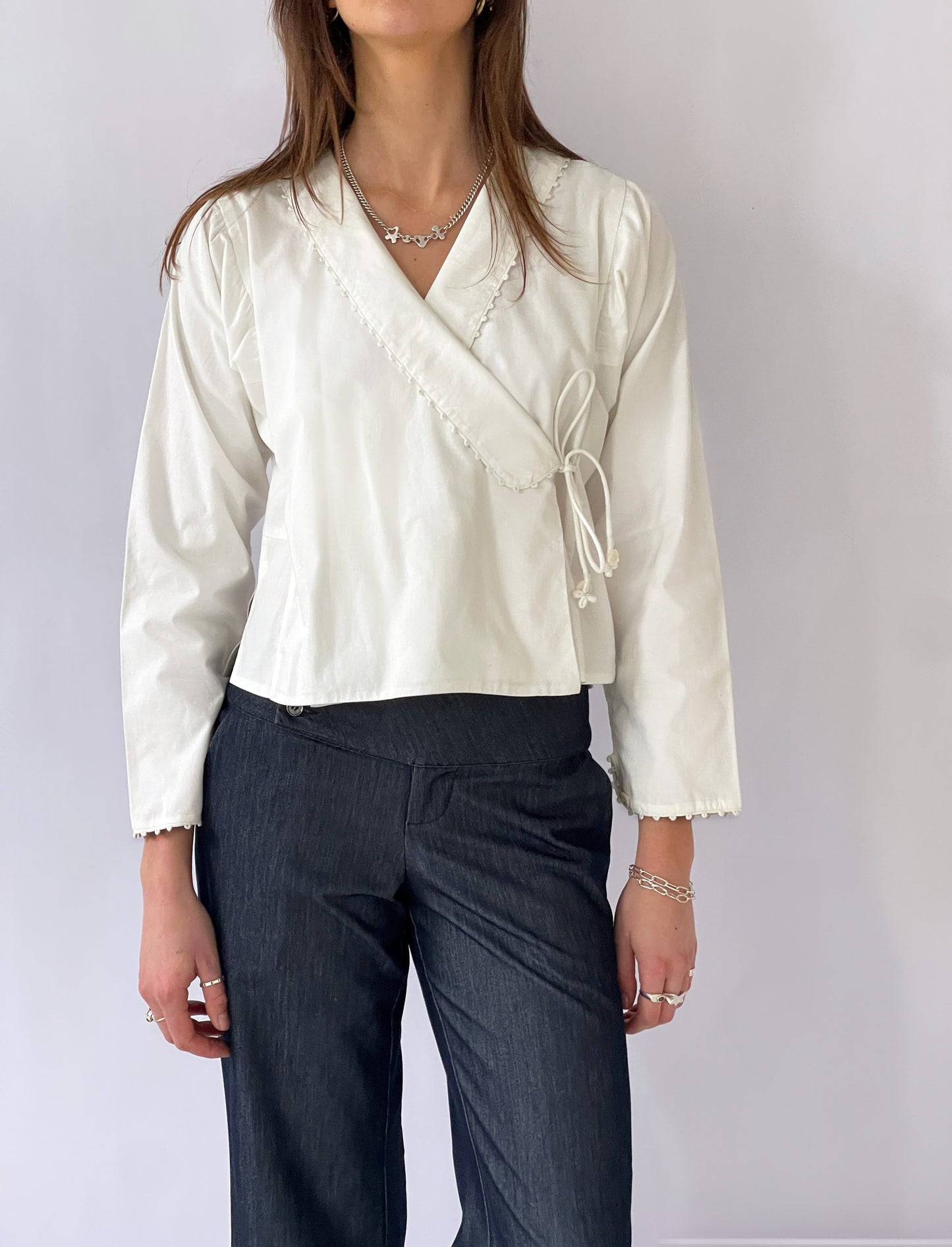 Wrap Top - Ivory