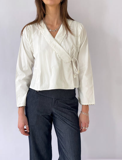 Wrap Top - Ivory