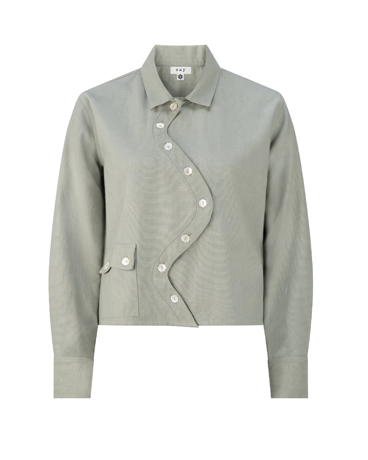 Elle Wave Jacket - Sage