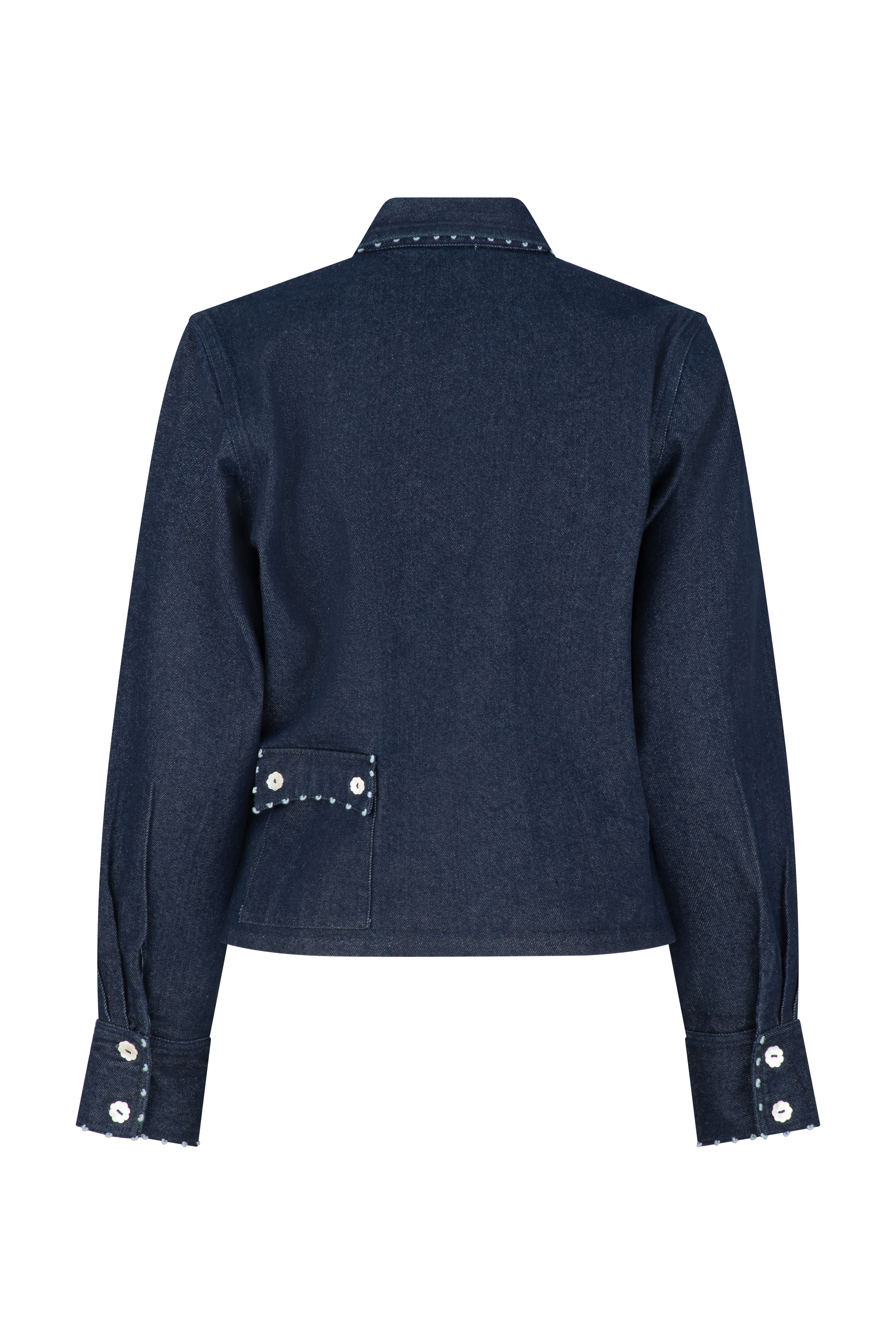 Wave Denim Jacket