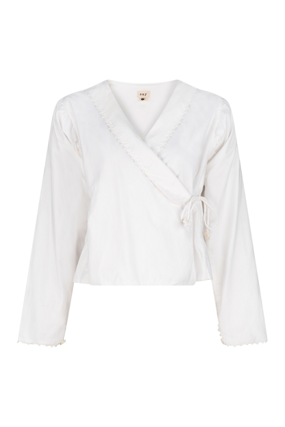 Wrap Top - Ivory