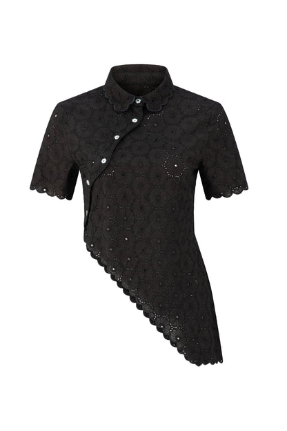 Daisy Asymmetric Top - Noir