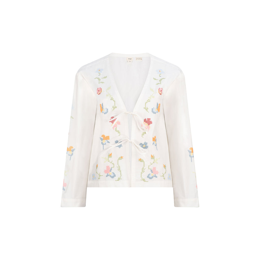 Chloe Cross Stitch Blouse