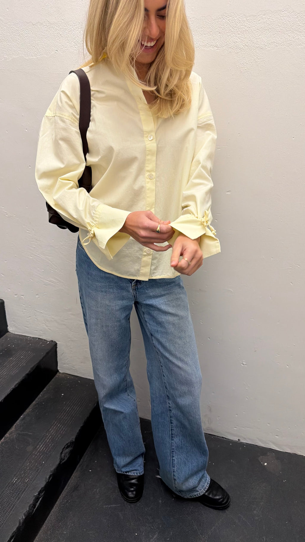 Peggy Shirt - Butter Yellow