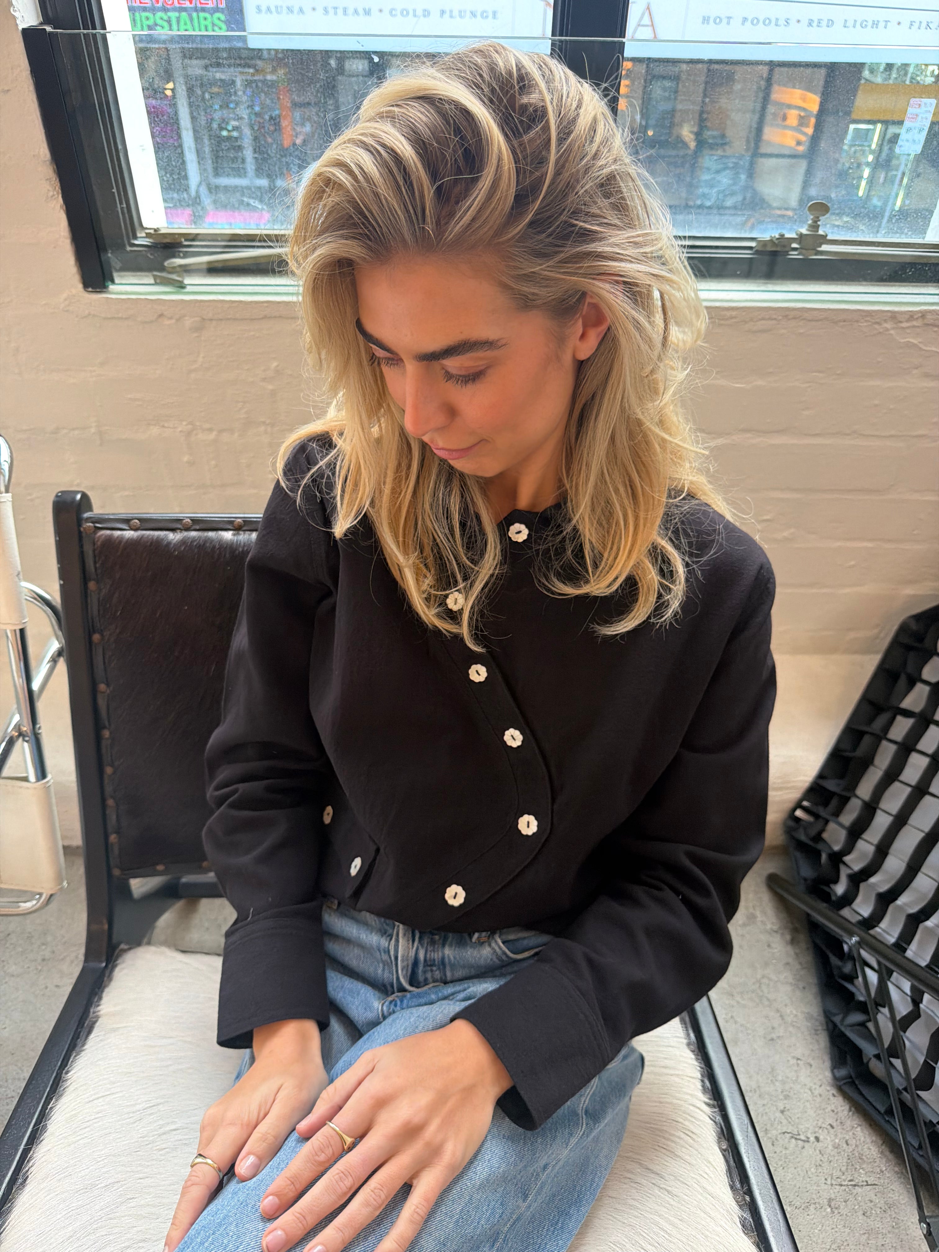 Elle Wave Jacket - Noir
