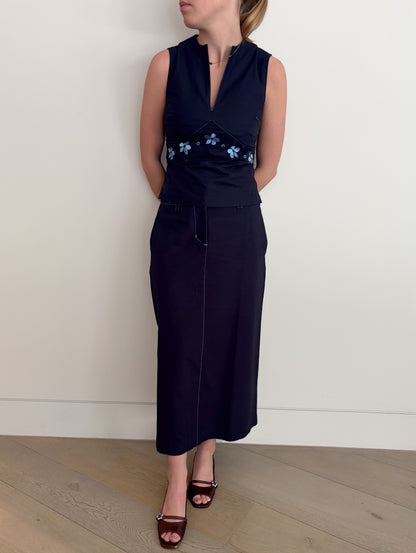 Selene Suiting Top