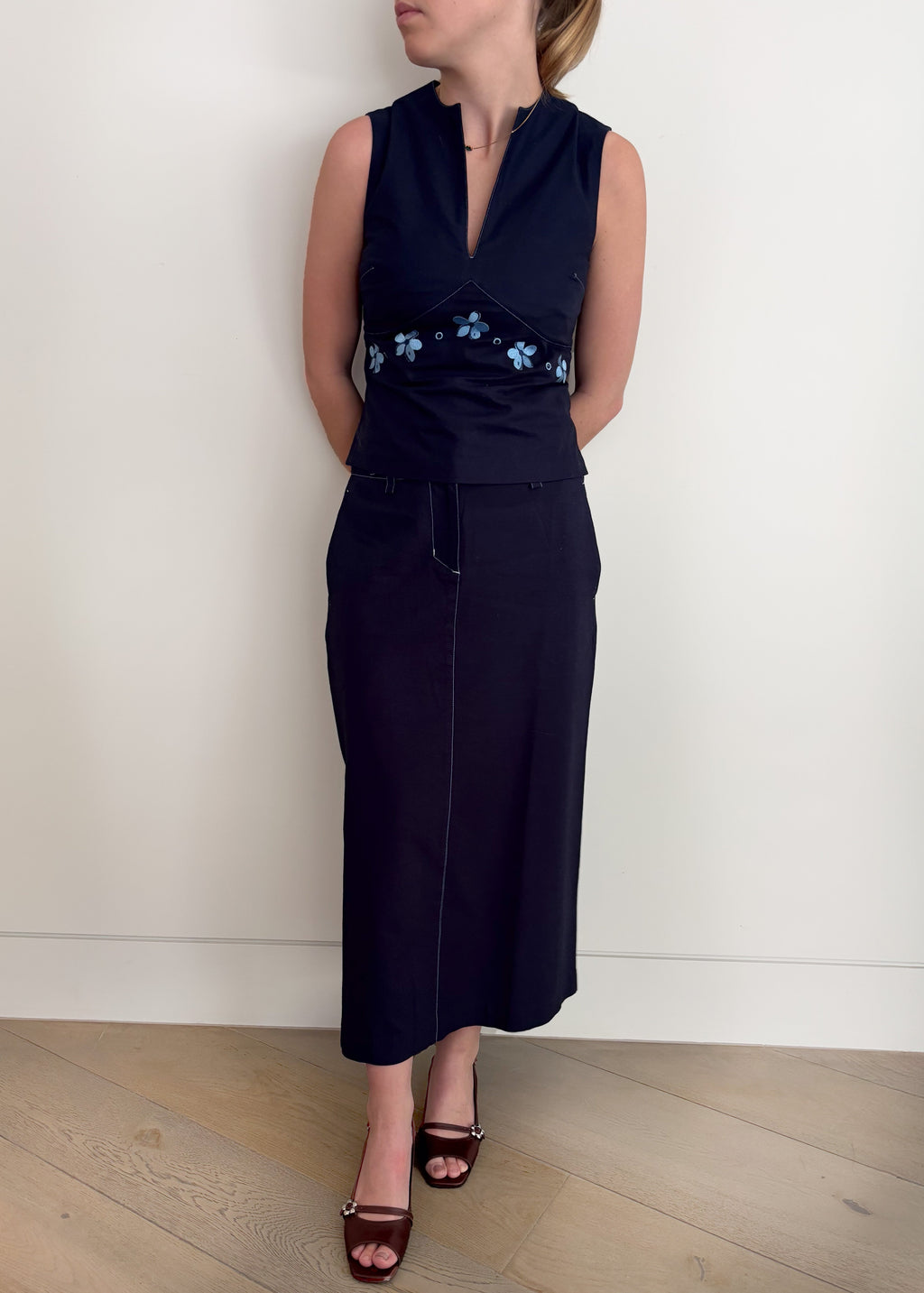 Selene Suiting Skirt
