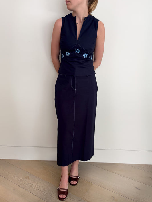 Selene Suiting Skirt