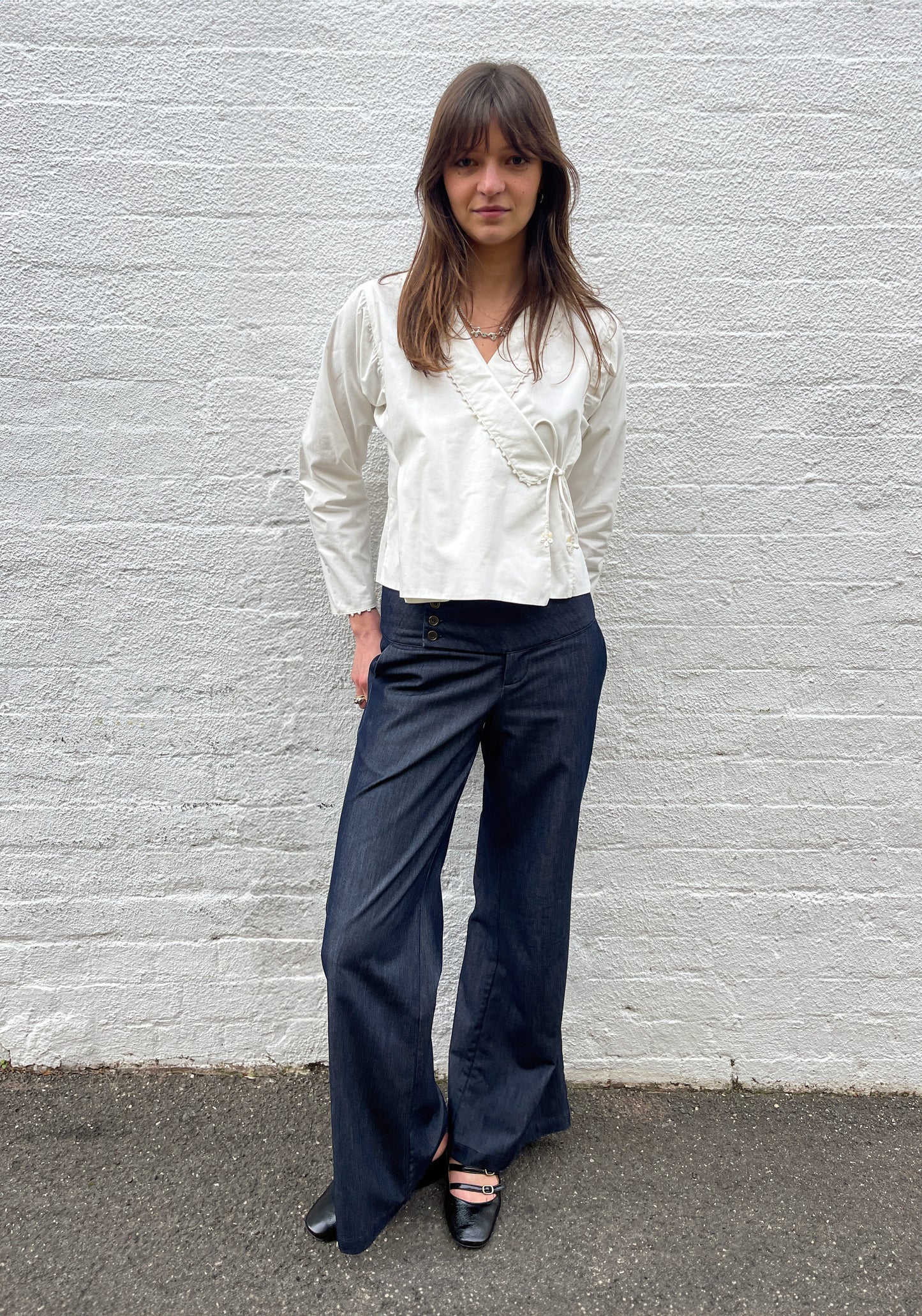 Wrap Top - Ivory