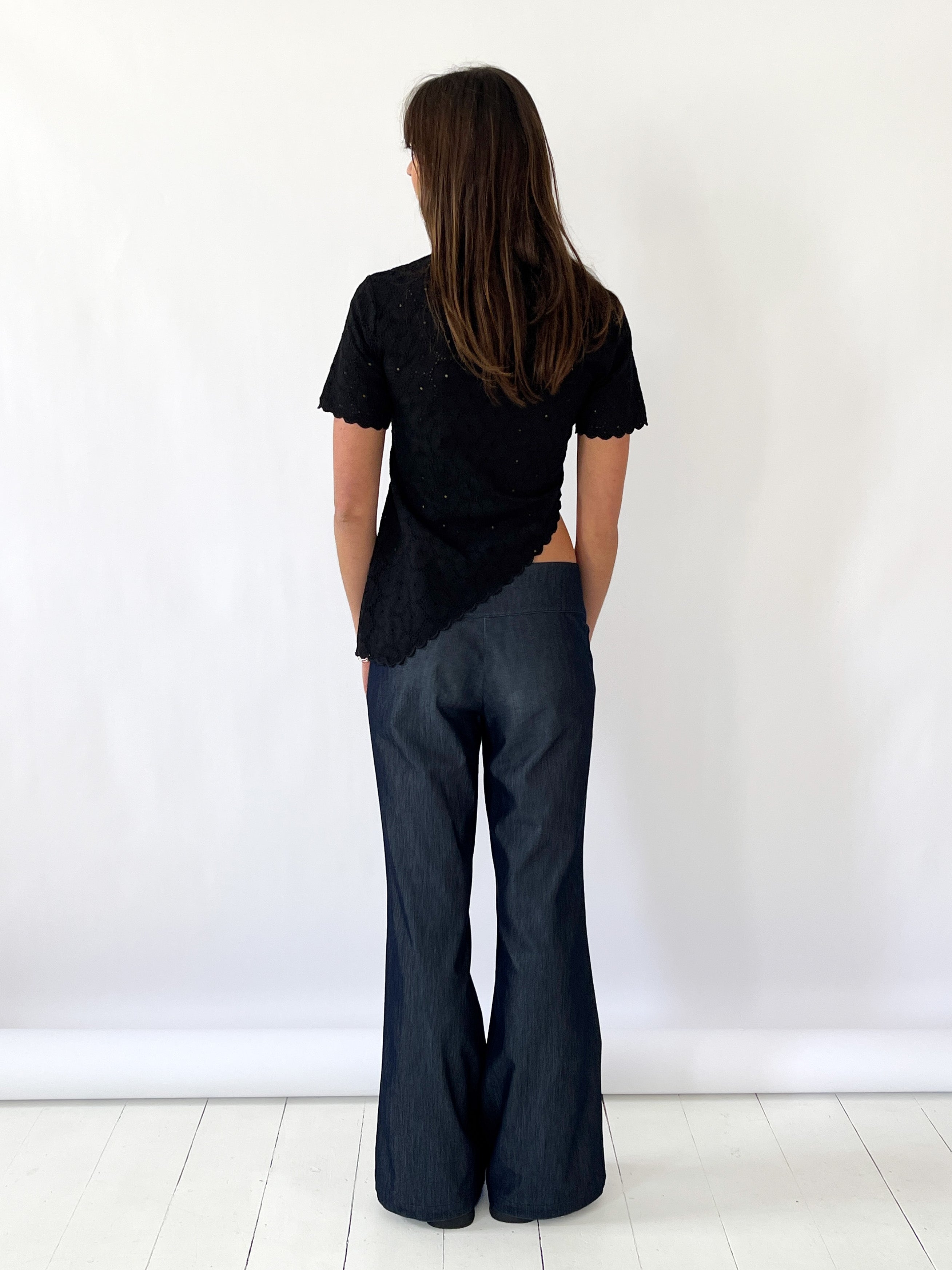 Daisy Asymmetric Top - Noir