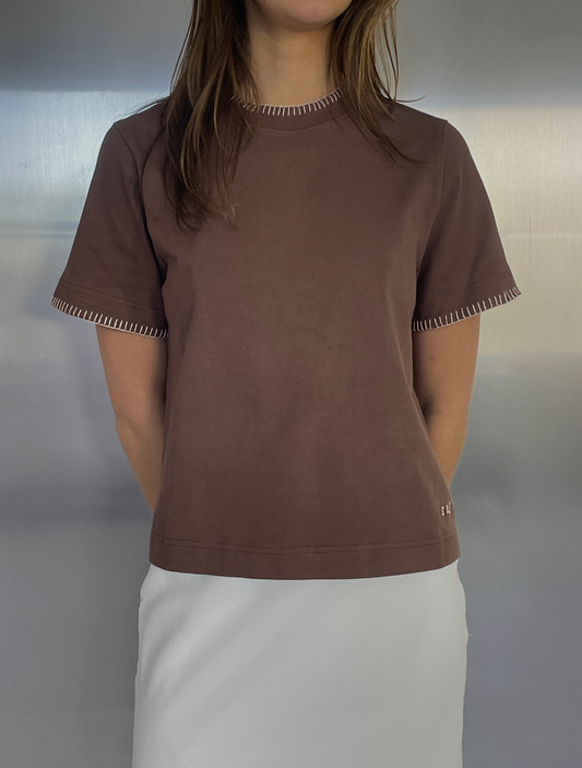 Signature Tee - Chocolate