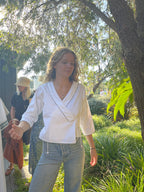 Wrap Top - Ivory