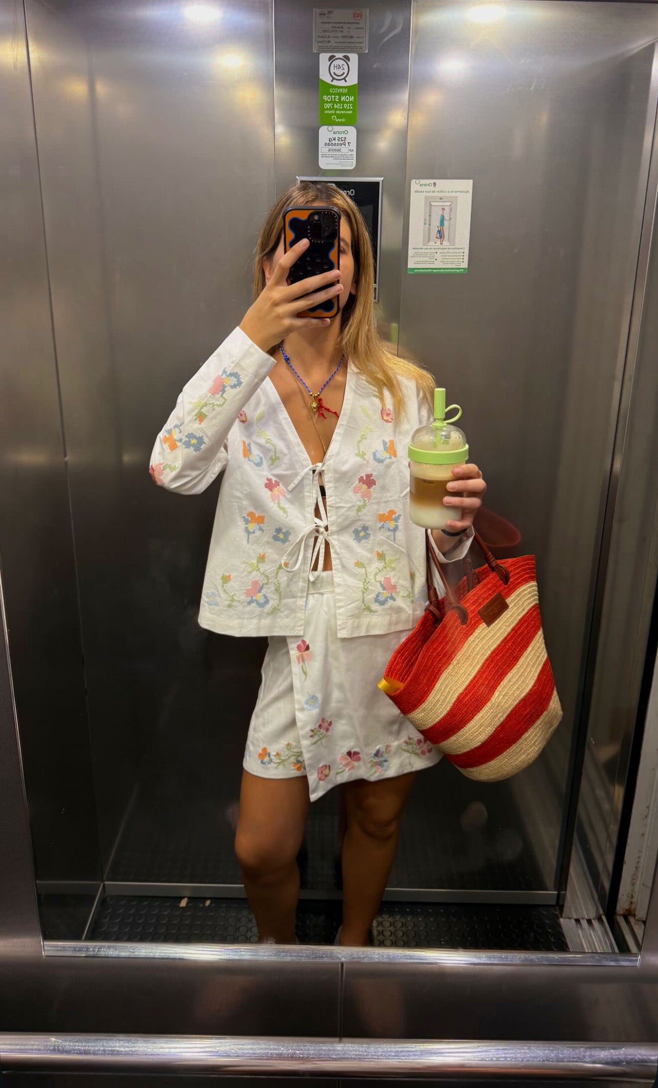 Chloe Cross Stitch Blouse