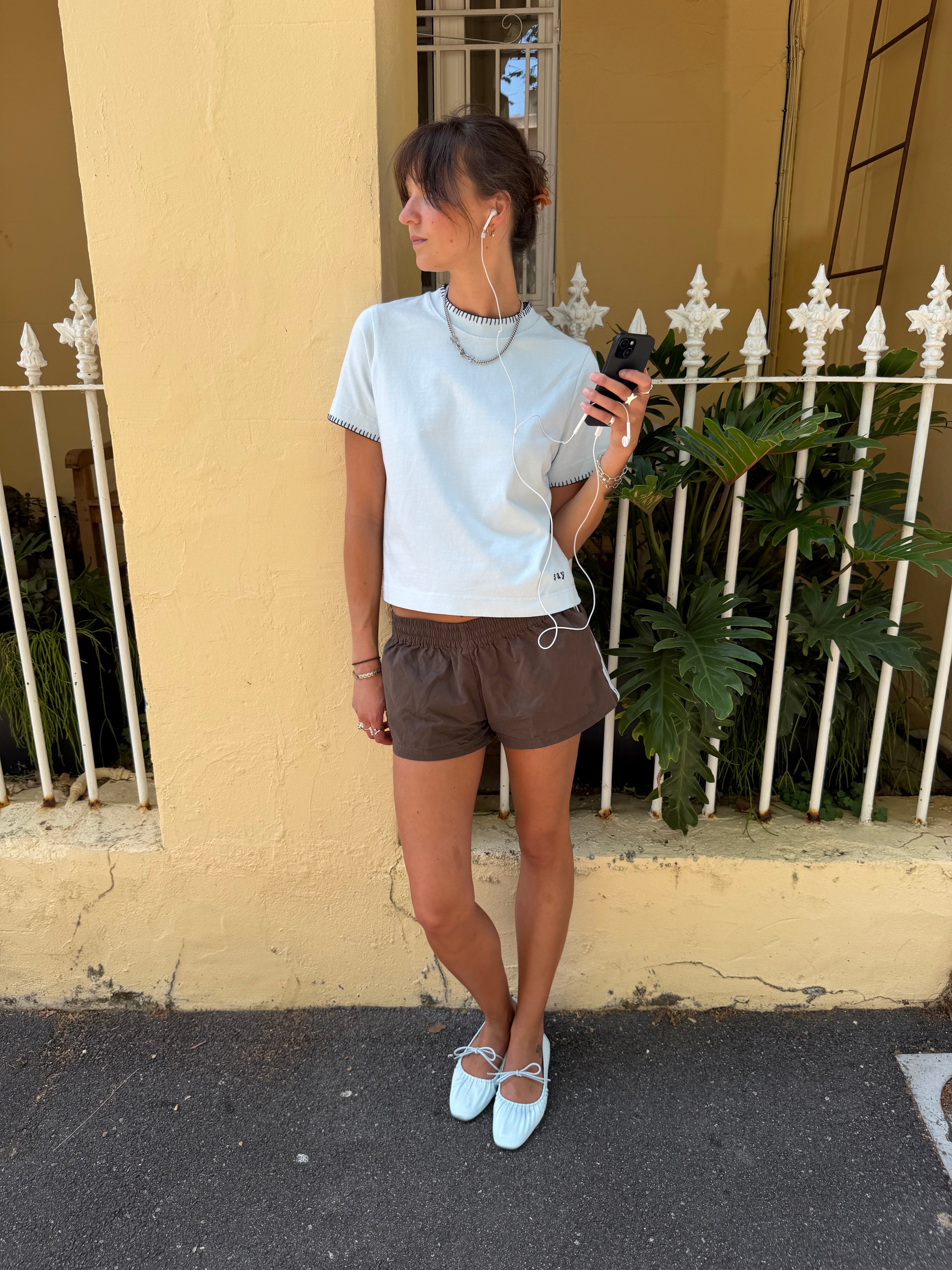 Signature Tee - Powder Blue