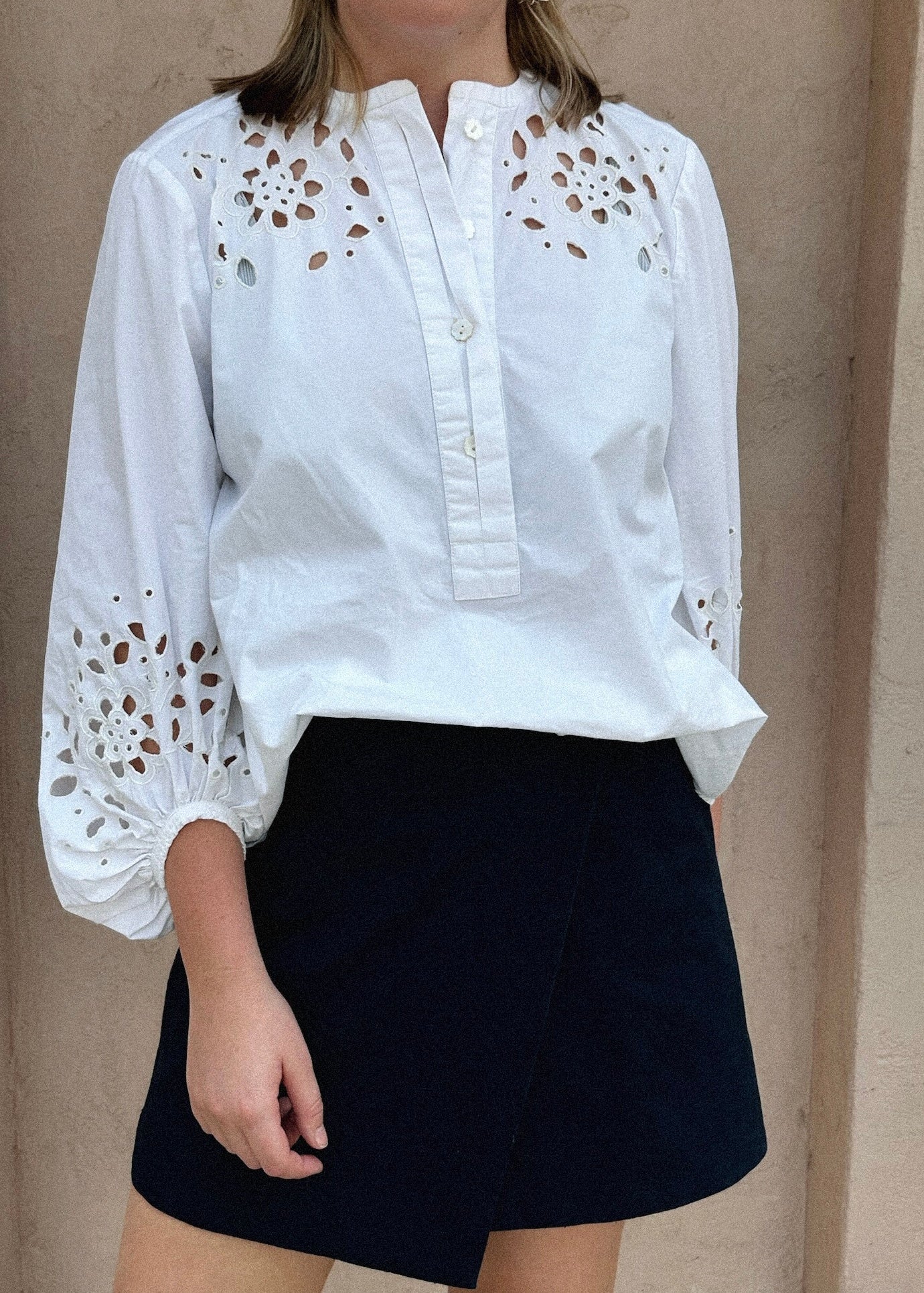 Lola Cutwork Shirt