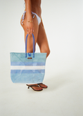 Recycled Basket - Blue