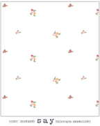 Ditsy Embroidered Shirt - Sherbet