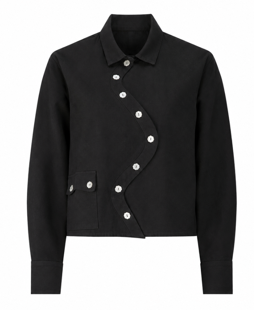 Elle Wave Jacket - Noir