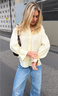 Peggy Shirt - Butter Yellow