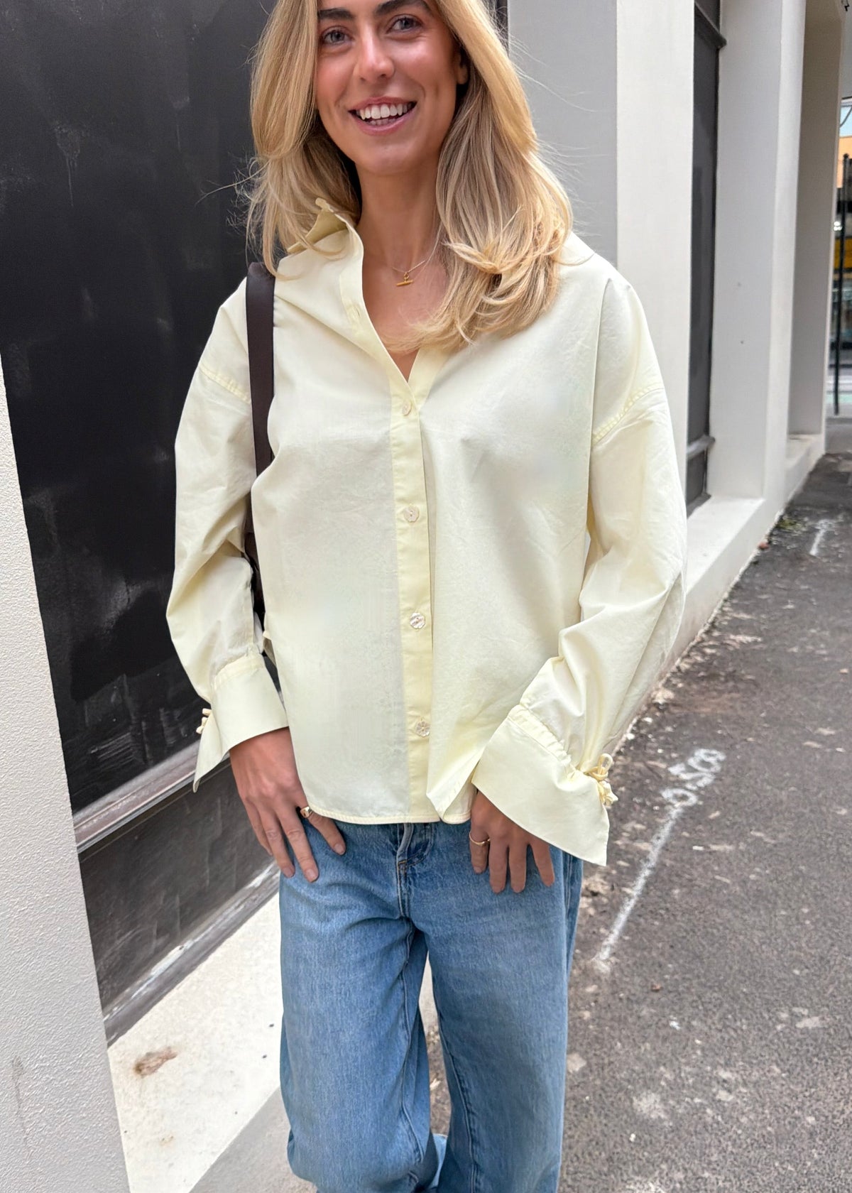 Peggy Shirt - Butter Yellow