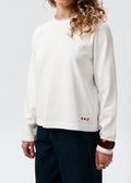 :      Say the Label Signature Long Sleeve Ivory Three Quarter View